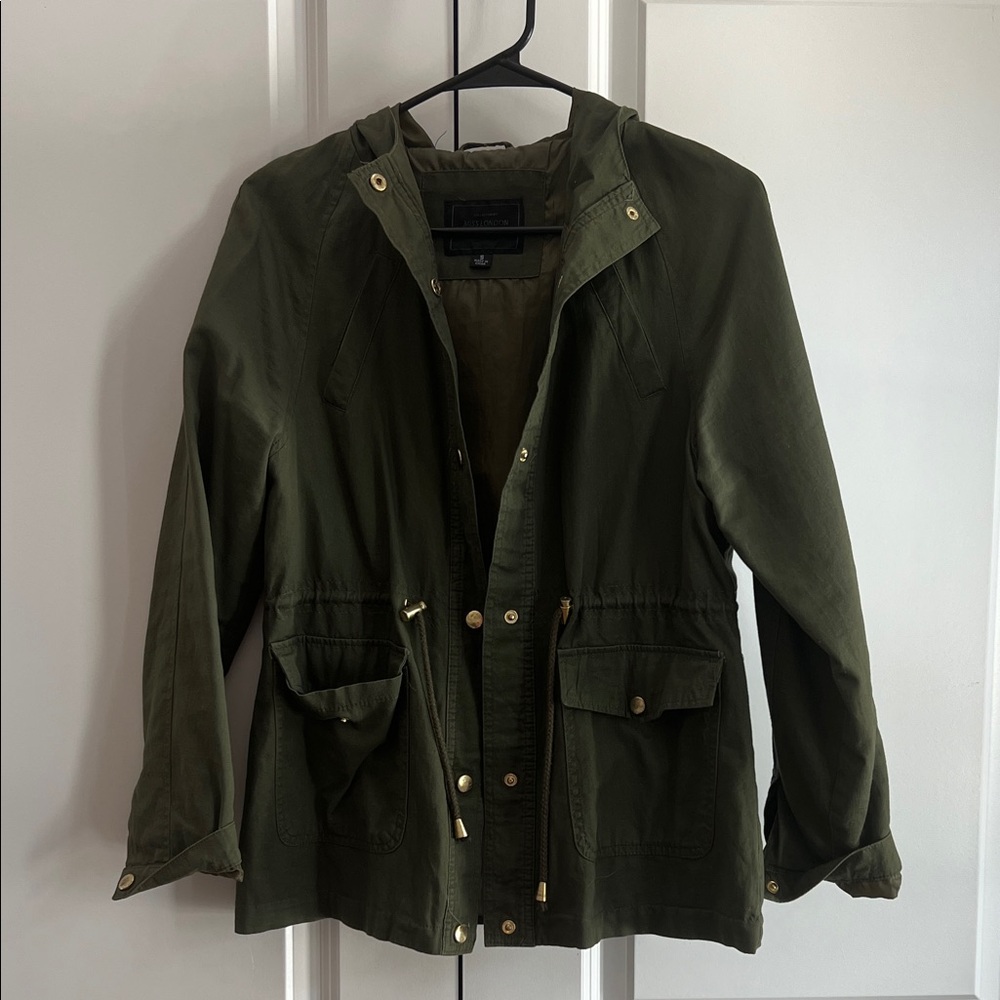 Miss London Dark Green Utility Jacket